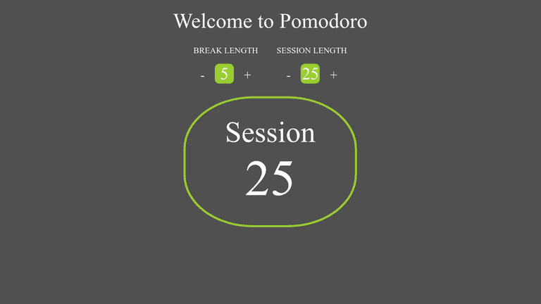 Pomodoro Clock